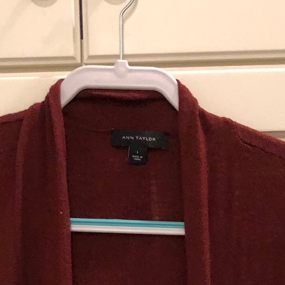 Open front cardigan